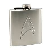 Star Trek Delta Shield Stainless Steel Flask